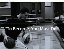 Tablet Screenshot of chrishyppabasketball.com